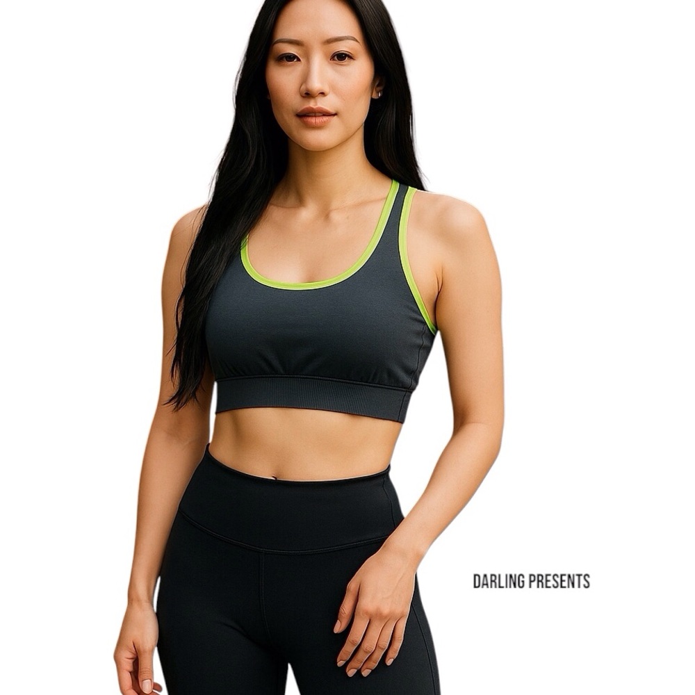 Nikibiki Rock Seamless Sports Bra Women Color Neon Yellow Size S/M